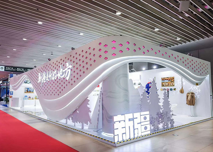 設(shè)計展館版面布置